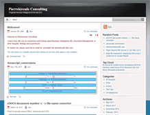 Tablet Screenshot of pierrekiroule.com